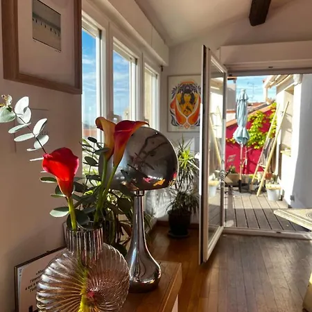 Charme De L'ancien Avec Terrasse Appartement *